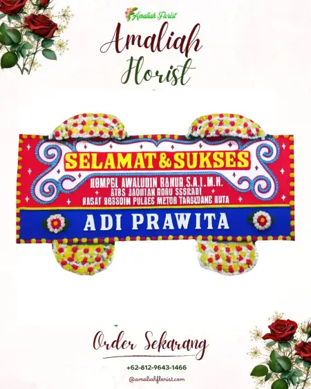 Papan Bunga Ucapan Selamat Cibinuang